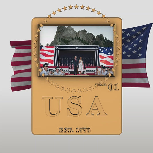 45 Mount Rushmore Gold